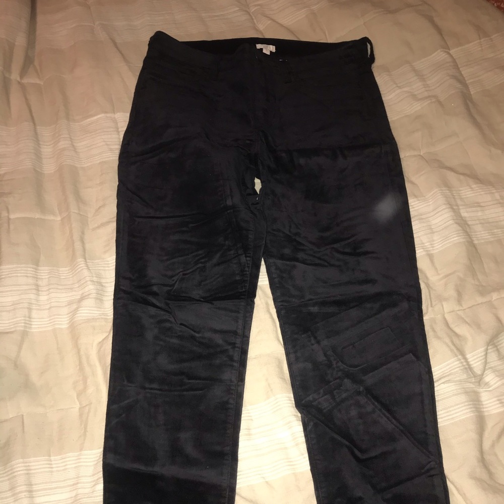 Jcrew velvet pants